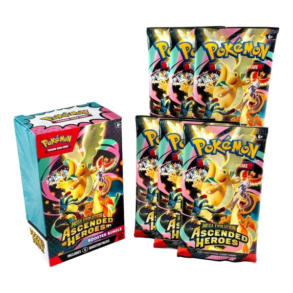 2026 Mega Evolution Ascended Heroes - Booster Bundle - NIB (New In Box) / Factory Sealed / Deadstock