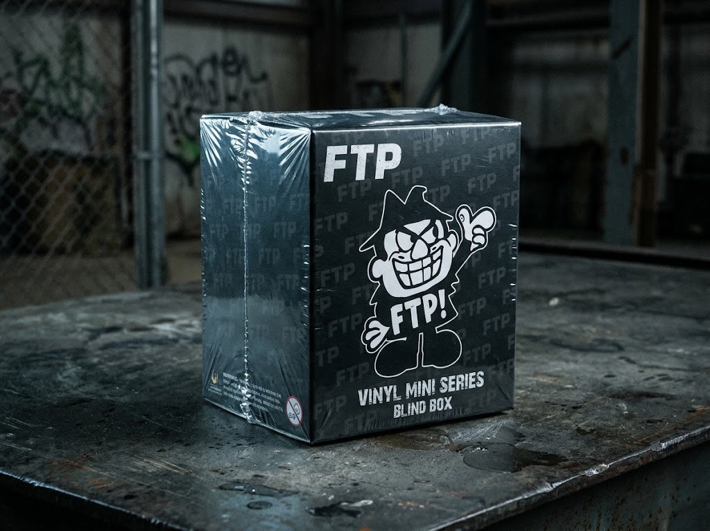FTP Boris Vinyl Mini Series Figure + OG Collector Card
