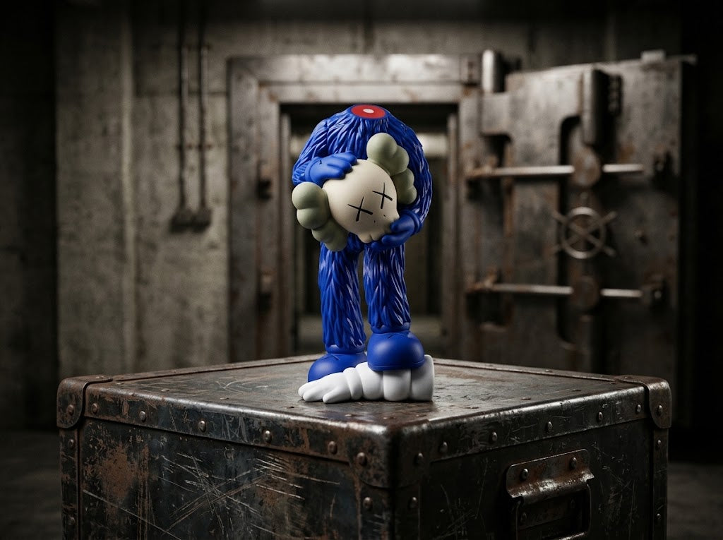 KAWS "Fellows" Vinyl Figure (Blue)
