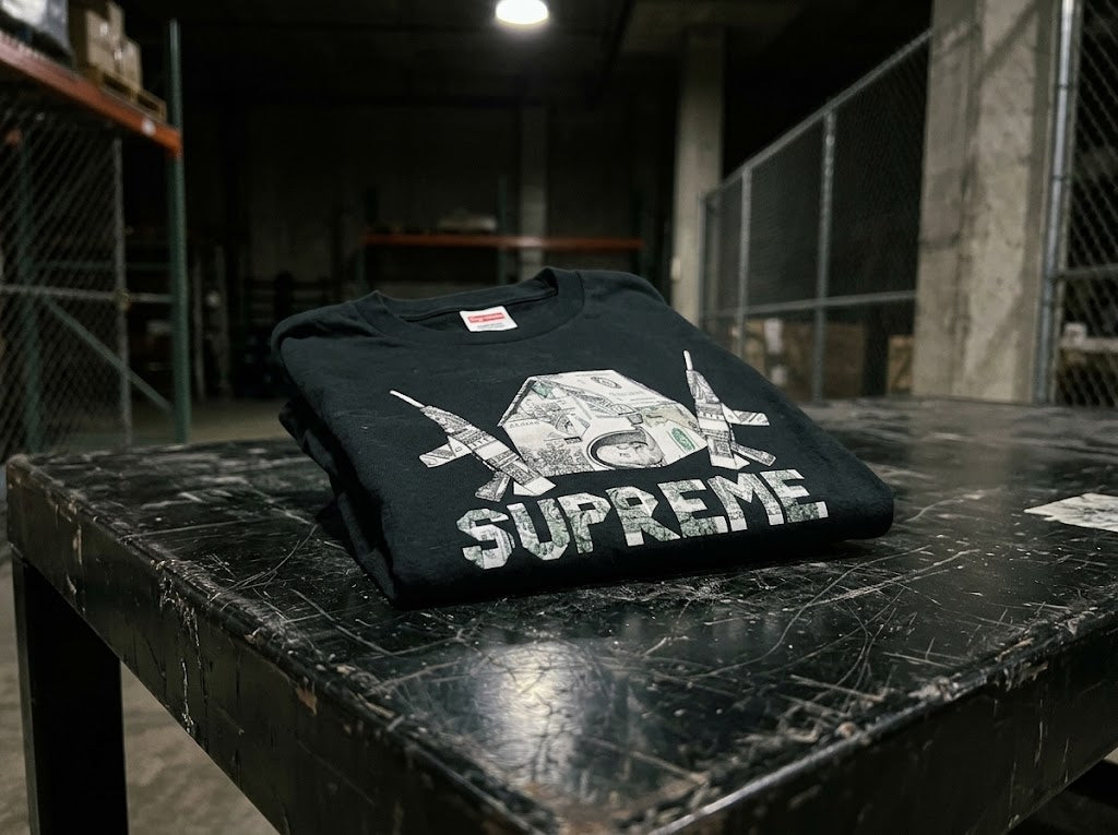 Supreme "Origami" Tee - Black